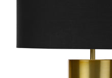 Load image into Gallery viewer, Concrete Contemporary Black &amp; Gold Table Lamp [Online Only]
