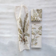 Load image into Gallery viewer, Botanical Cotton &amp; Linen Printed Tea Towel (3 Styles)

