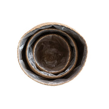 Load image into Gallery viewer, Decorative Woven Seagrass Baskets w/ Plastic Lining (3 Sizes)
