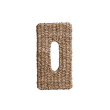 Load image into Gallery viewer, Hand-Woven Seagrass Tissue Box Cover
