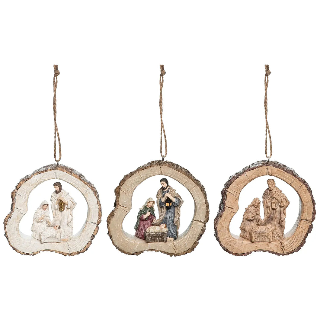 Christmas Nativity Ornament (3 Styles)