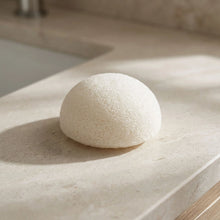 Load image into Gallery viewer, Natural Konjac Facial Cleansing Sponge (White)
