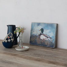 Load image into Gallery viewer, Canvas Wall Décor w/ Duck Image with Distressed Finish
