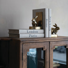 Load image into Gallery viewer, Cast Aluminum Rabbit Bookends (Set of 2)
