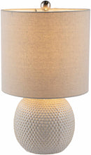 Load image into Gallery viewer, Manaloal Beige Textured Table Lamp [Online Only]
