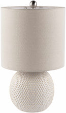 Load image into Gallery viewer, Manaloal Beige Textured Table Lamp [Online Only]
