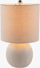 Load image into Gallery viewer, Manaloal Beige Textured Table Lamp [Online Only]
