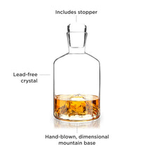 Load image into Gallery viewer, Mountain Crystal Liquor Decanter (Online Only)
