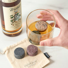 Load image into Gallery viewer, Glacier Rocks Granite Multi-Color Disks Set of 4 (Online Only)
