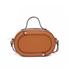Load image into Gallery viewer, Anna Opal Shape Hard Case Crossbody Bag with Top Handle (Various Colors)
