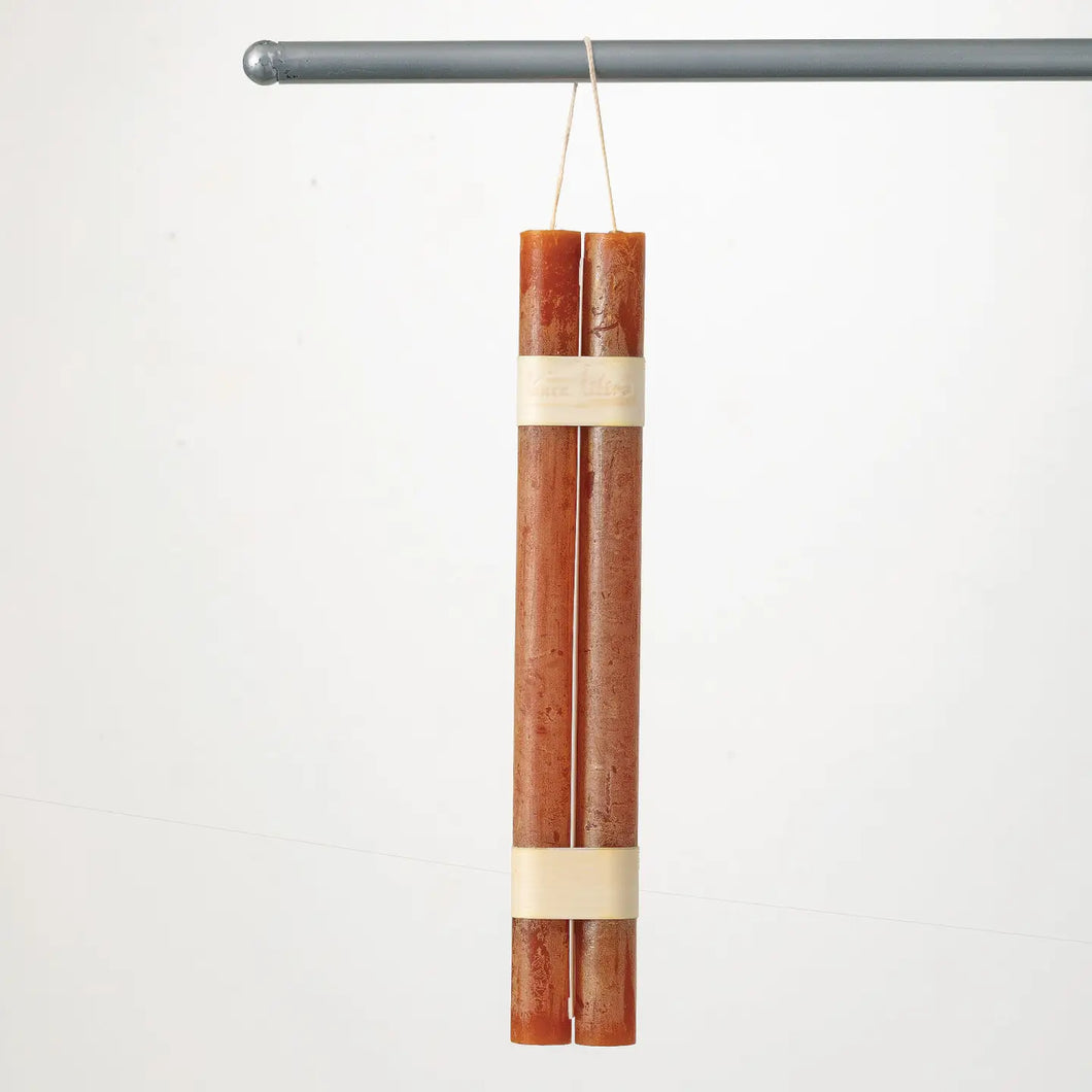 Caramel Hanging Taper Set of 2