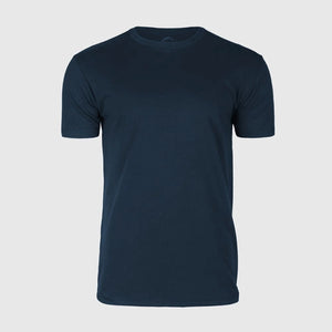 Short Sleeve T-Shirt Crew Neck Navy