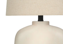 Load image into Gallery viewer, Cream Modern Resin Table Lamp [Online Only]
