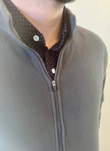 Shaker Fleece Full Zip (Charcoal)