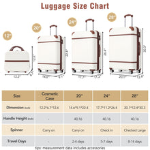 Load image into Gallery viewer, Hardshell Luggage Sets 4 Pieces (Various Colors) [Online Only]
