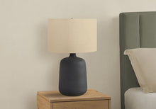 Load image into Gallery viewer, Matte Black Contemporary Table Lamp [Online Only]
