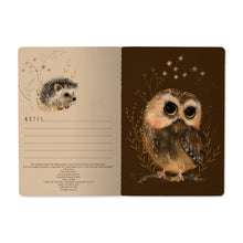 Load image into Gallery viewer, Little Woodland Friends A5 Notebook
