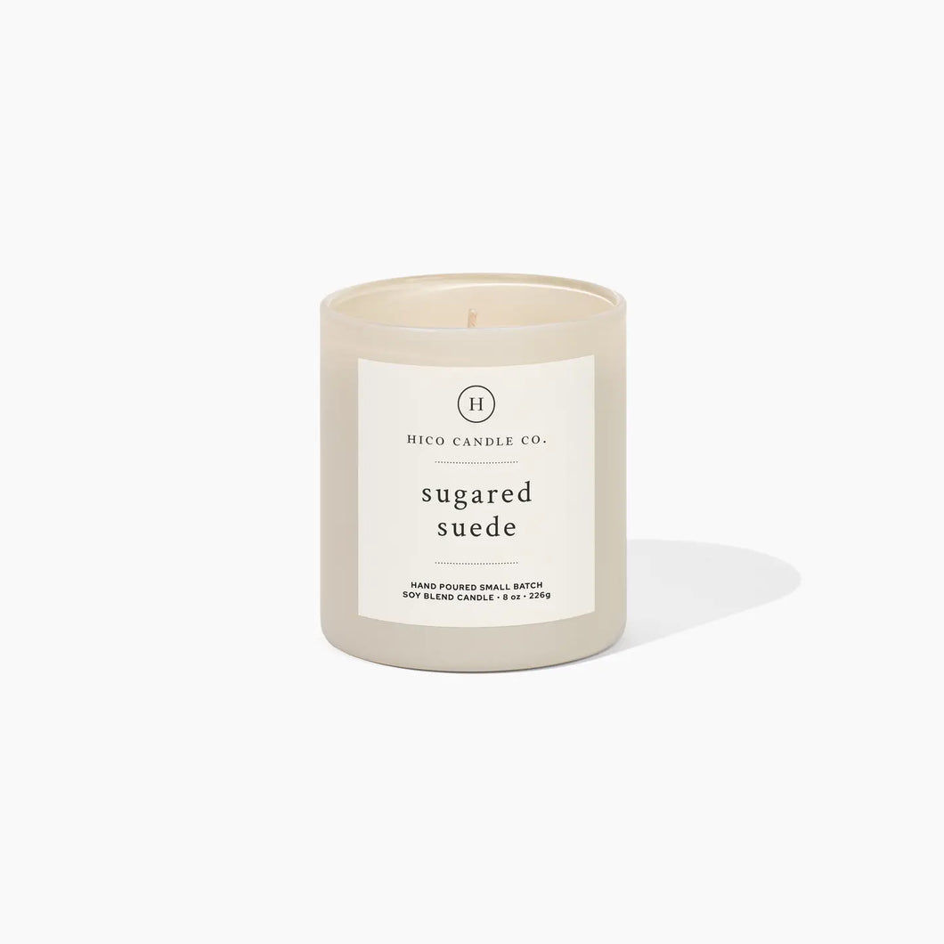 Sugared Suede - 8oz. Candle