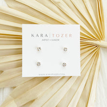 Load image into Gallery viewer, Essential Cz Stud Set
