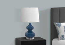 Load image into Gallery viewer, Glass Contemporary Table Lamp (Dark Green or Blue) [Online Only]
