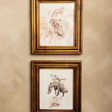 Load image into Gallery viewer, Vintage Cowgirl Rodeo Framed Prints (2 Styles)
