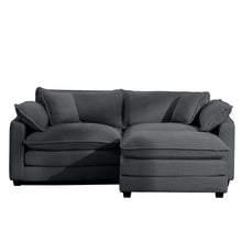 Load image into Gallery viewer, Modern Oversized Modular Cushion Sofa With Ottoman [Online Only]

