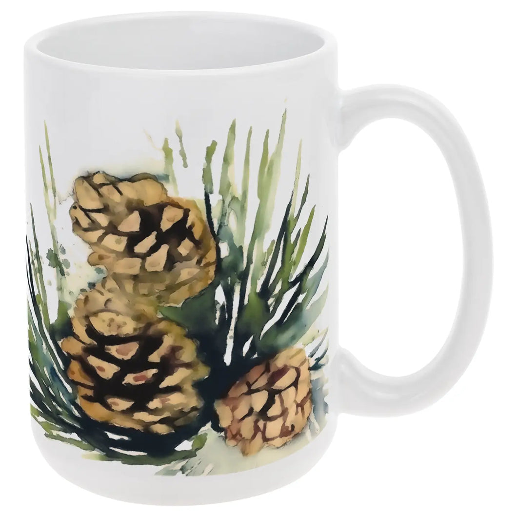 White Spruce Ceramic Mug