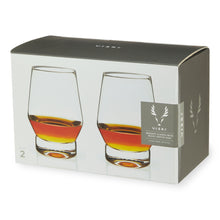 Load image into Gallery viewer, Raye Heavy Base Crystal Whiskey Glasses Set of 2 (Online Only)
