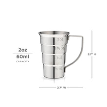 Load image into Gallery viewer, Stainless Steel Stepped Jigger (Online Only)
