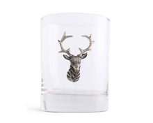 Load image into Gallery viewer, Elk Head Double Old Fashioned Bar Glass
