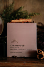 Load image into Gallery viewer, Sandalwood &amp; Cloves Gold Lid Candle w/Boutique Box
