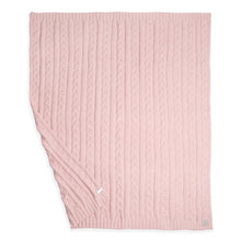 Load image into Gallery viewer, Cable Knit Luxury Throw Blanket (3 colors)
