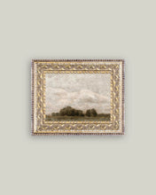 Load image into Gallery viewer, Tree and Cloud Landscape 7 x 5 Framed Antique Art
