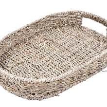 Load image into Gallery viewer, Large Oval Seagrass Tray
