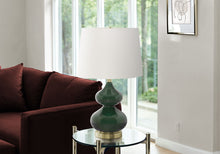 Load image into Gallery viewer, Glass Contemporary Table Lamp (Dark Green or Blue) [Online Only]
