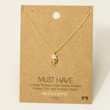Load image into Gallery viewer, Flower Pendant Necklace
