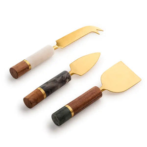 Evora Marble Cheese Knives (3 styles)