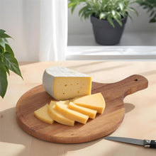 Load image into Gallery viewer, Round Acacia Wood Serving Board
