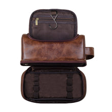 Load image into Gallery viewer, Simple Portable Pu Leather Cosmetic Bag
