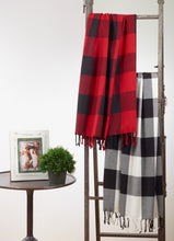 Load image into Gallery viewer, Red Buffalo Plaid Throw
