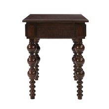 Load image into Gallery viewer, Solid Wood End Table with Drawer in Espresso Finish [Online Only]
