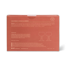 Load image into Gallery viewer, The Romy Set of 2 Wine Glasses Amber
