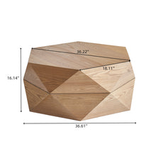 Load image into Gallery viewer, Retro Style Polygon Flip Top Coffee Table [Online Only]
