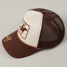 Load image into Gallery viewer, Cowboy Image Howdy Embroidery Mesh Back Cap
