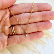 Load image into Gallery viewer, Dainty Marquise Necklace
