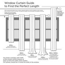 Load image into Gallery viewer, Plaid Faux Leather Tab Top Curtain Panel with Fleece Lining [Online Only]
