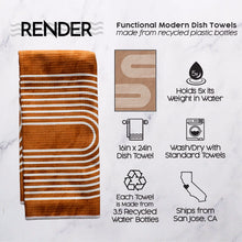Load image into Gallery viewer, Render Dish Towel (6 prints)
