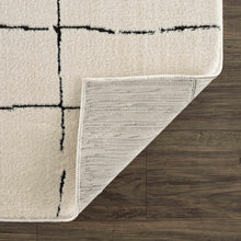 Load image into Gallery viewer, Koume Beige Maze Area Rug [Online Only]
