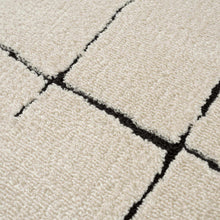 Load image into Gallery viewer, Koume Beige Maze Area Rug [Online Only]
