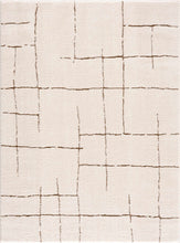 Load image into Gallery viewer, Koume Ivory &amp; Brown Area Rug [Online Only]
